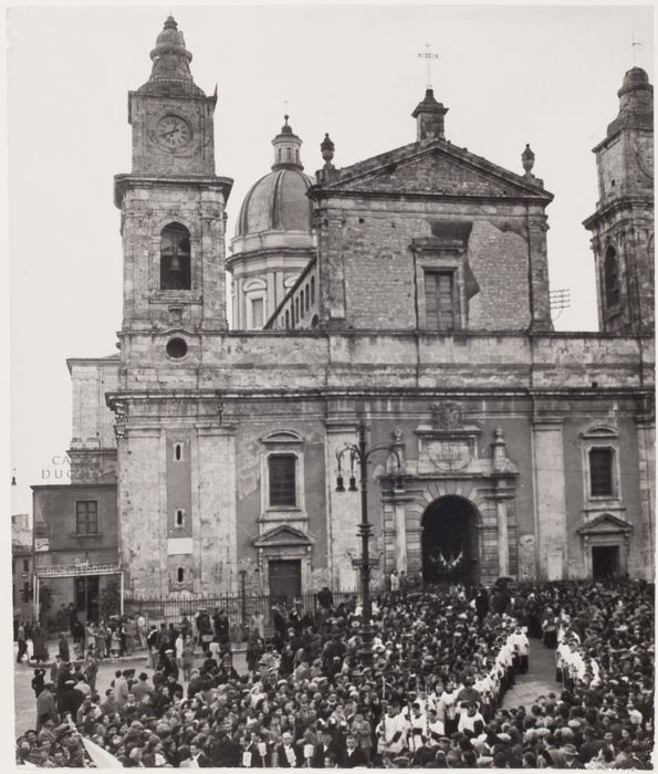 [Holy Wednesday religious ceremony, Caltanisetta, Sicily, Italy]