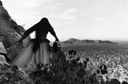 Mujer ángel, Desierto de Sonora, México, 1979