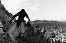Mujer ángel, Desierto de Sonora, México, 1979